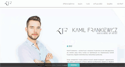 Desktop Screenshot of kamilfrankiewicz.pl